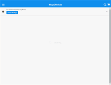 Tablet Screenshot of megaoffersale.com